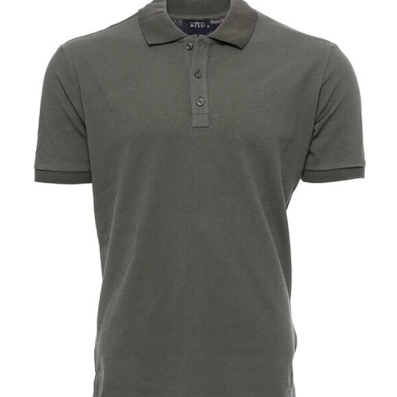 Wessi Olive Green Short Sleeve Polo - Picture 1 of 2